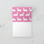 コーギパピードッグペンブロークウェルシュノートカード ノートカード (内部)