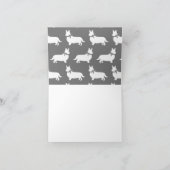 コーギパピードッグペンブロークウェルシュノートカード ノートカード (内部)