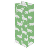 コーギパピードッグペンブロークウェルシュワイン抱き枕 ワインギフトバッグ (裏面アングル)