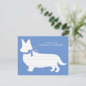 コーギパピードッグペンブロークウェルシュ サンキューカード (スタンド正面)