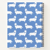 コーギパピードッグペンブロークウェルシュ ノートブック (裏面)