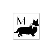 コーギパピードッグペンブロークウェルシュ ラバースタンプ (インプリント)