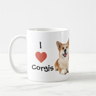 コーギムグI love Corgis コーヒーマグカップ
