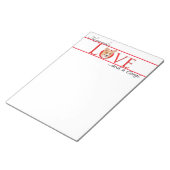 コーギラブメモ帳 ノートパッド (アングル)