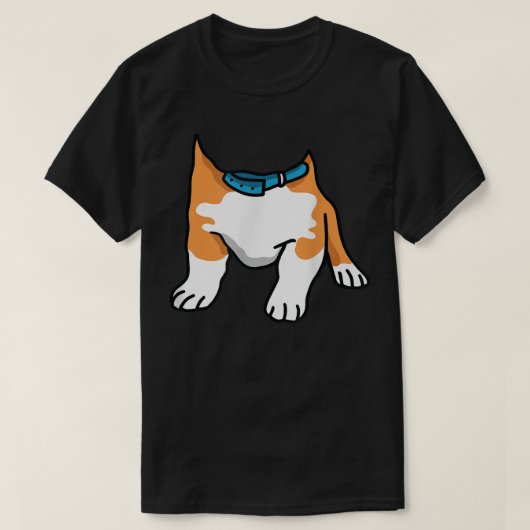 コーギレイジーハロウィーンの衣装おもしろい犬子犬ドギー Tシャツ (デザイン正面)
