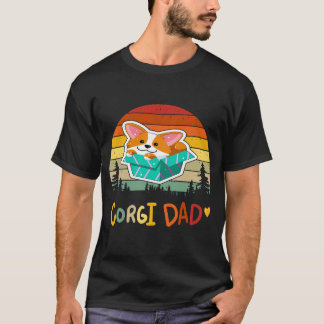 コーギーお父さん Tシャツ