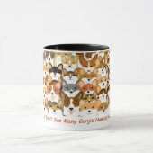 コーギーが多く見えない マグカップ (中央)