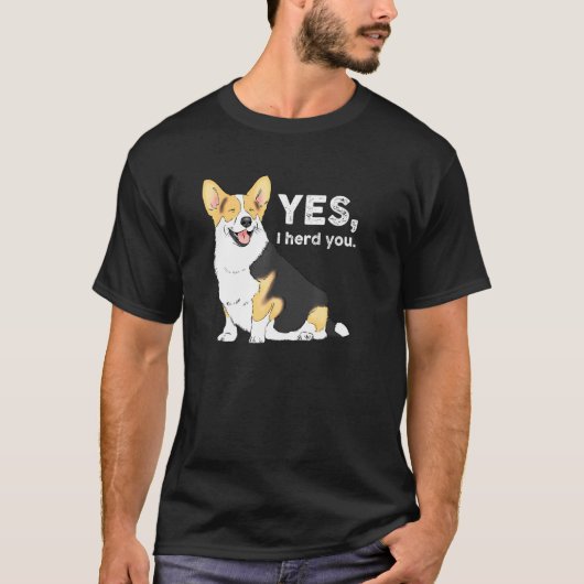 コーギーが大好きなママ コーギー コーギー コーギー Tシャツ (正面)