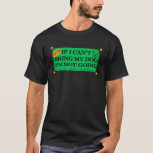 コーギーが連れて行ってもらえないなら行かない コーギー ペット A Tシャツ