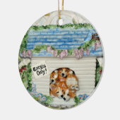 "コーギーだけ!" オーナメント (左)