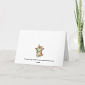 「コーギーだけ!」 Corgi Greetingカード カード (裏面)