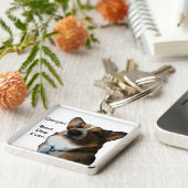 コーギーのために熱狂する キーホルダー (側面)