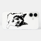 コーギーのウィンクで秋を感じる Case-Mate iPhoneケース (裏面 (横))