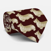 コーギーのオートクチュールI ネクタイ (ロール)