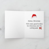 コーギーのクリスマスカード シーズンカード (内部)