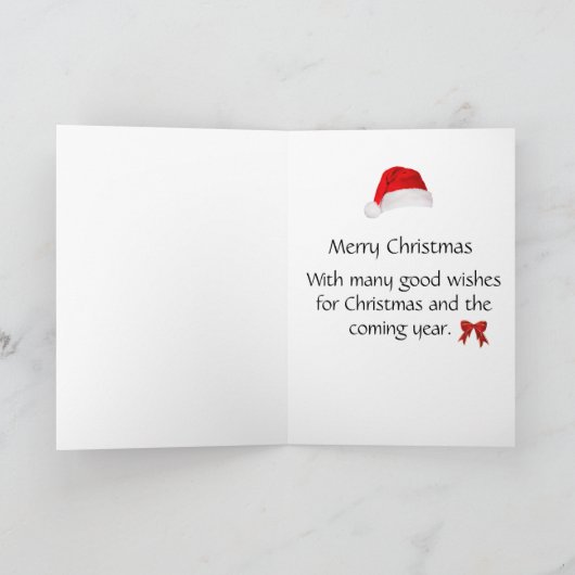 コーギーのクリスマスカード シーズンカード (内部)