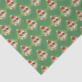 コーギーのサンタの三色のティッシュペーパー 薄葉紙 (詳細)