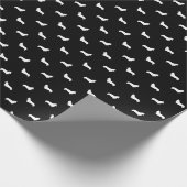 コーギーのシルエットのギフト用包装紙-包装紙 ラッピングペーパー (角)