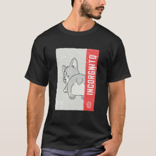 コーギーのダジャレ インコグニート Tシャツ