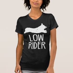 コーギーの低いライダー Tシャツ