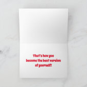 コーギーの勇気付けられるカード カード (内部)