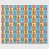 コーギーの包装紙 ラッピングペーパー (フラット)