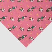 コーギーの子犬のクリスマスのティッシュペーパー|のギフト用包装紙 薄葉紙 (詳細)