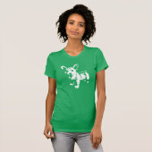 コーギーの子犬のティー Tシャツ (正面フル)