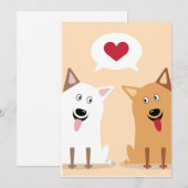 コーギーの愛を示す シーズンカード (正面/裏面)