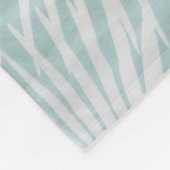 コーギーの抱擁 フリースブランケット (角)