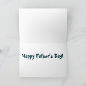 コーギーの父の日カード カード (内部)