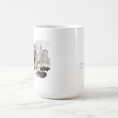 コーギーの至福#1のマグ コーヒーマグカップ (中央)