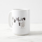 コーギーの至福#7のマグ コーヒーマグカップ (正面左)