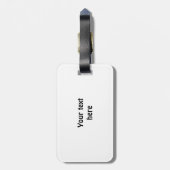 コーギーの荷物のラベル ラゲッジタグ (裏面縦)