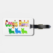 コーギーの規則 ラゲッジタグ (裏面横)