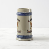 コーギーはスマイルメーカーのマグです ビールジョッキ (中央)