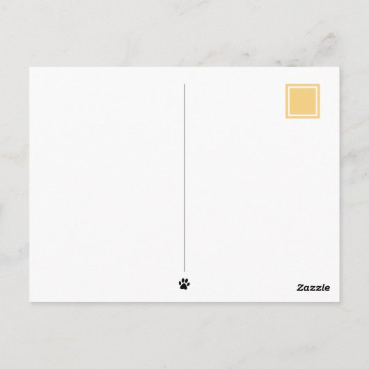 コーギーはパーティーの仕方を知っている!犬のカスタム誕生日 ポストカード (裏面)