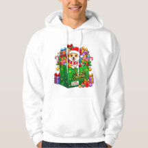 コーギークリスマスギフトバッグの喜び