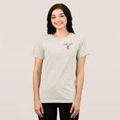 コーギーママTシャツ 誇り高きコーギーオーナー 犬好きのための トライブレンドTシャツ (正面全面)