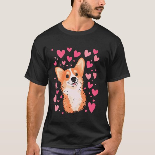コーギーラブ Tシャツ (正面)