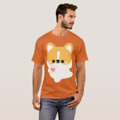 コーギー大好きな友達 Tシャツ (正面フル)