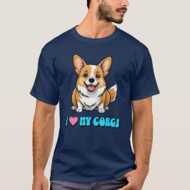 コーギー大好き Tシャツ
