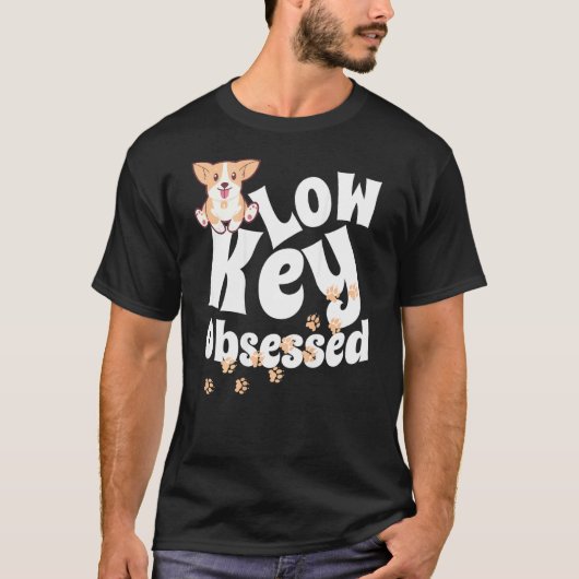 コーギー好きにはたまらない レトロなオーバサイズの画像 O Tシャツ (正面)
