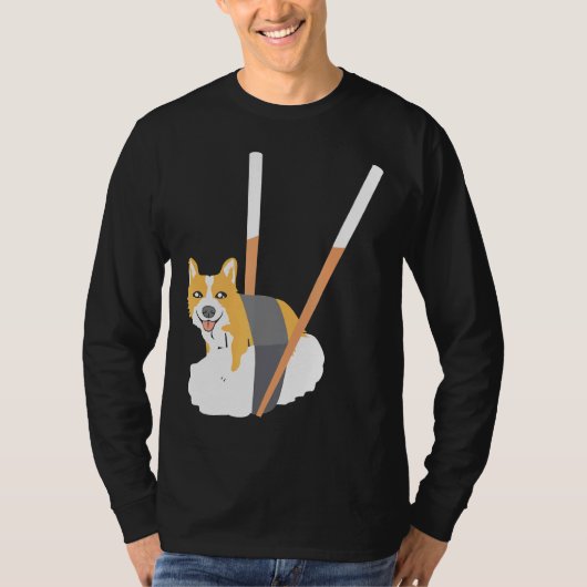 コーギー寿司 コーギー寿司 Tシャツ (正面)