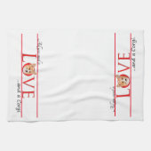 コーギー愛台所タオル キッチンタオル (横)