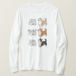 コーギー犬とコーヒー Tシャツ