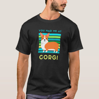 コーギー犬に惚れました コーギー好きな人・飼い主向け Tシャツ