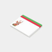 コーギー犬のクリスマス・ポストイット・メモ ポストイット (アングル)