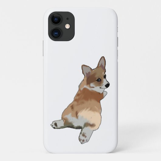 コーギー犬のスマホケース Case-Mate iPhoneケース (裏面)