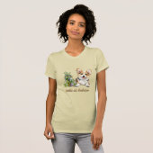 コーギー犬のハーブ薬 Tシャツ (正面フル)